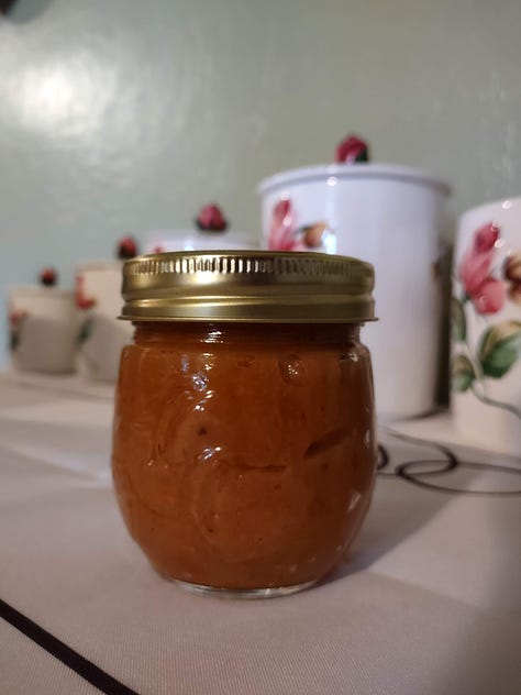 The process of making loquat jam, from fruit on the tree to jam in a jar