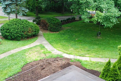 Before photos of the Cottage Garden, 2014