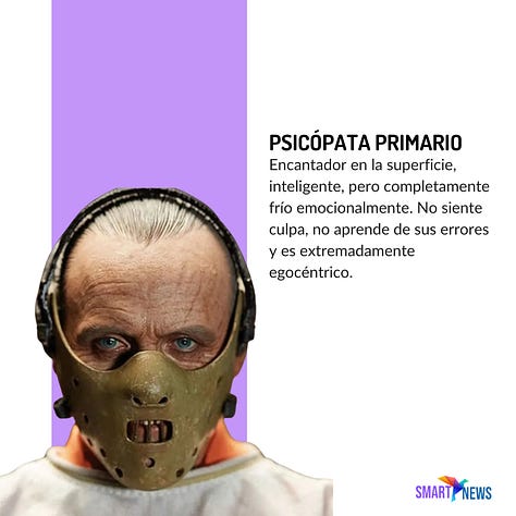 Tipos de psicópatas