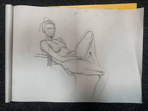 female nude life drawing cardiff