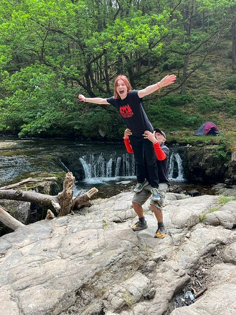 walking the waterfalls of the brecon beacons