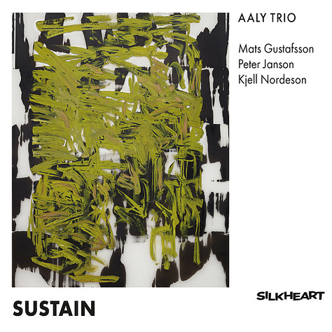 Album covers AALY Trio, ØKSE, Perelman/Helias/Rainey, Alan Braufman, [Ahmed], and Patricia Brennan