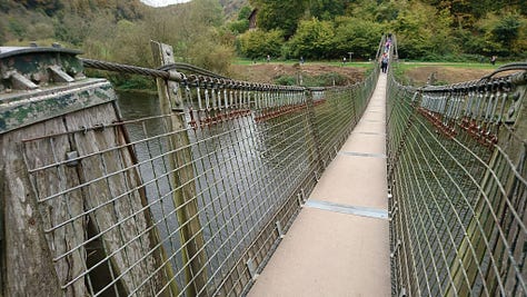 walking in the wye valley near symmonds yat