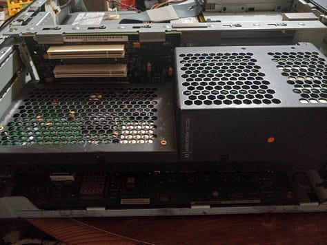 My IBM RS/6000 43P Model 150 workstation