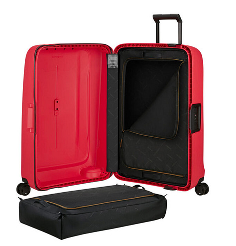 Samsonite's  Essens 20" Carry-On from variety of angles.