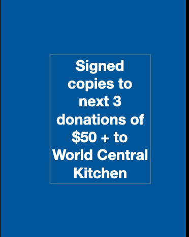 Mindmapping book and signed copies for donations to World Central Kitchen