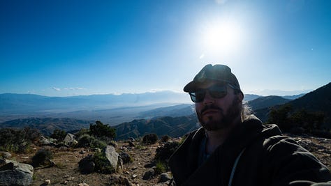 Images of landscapes within Joshua Tree National Park