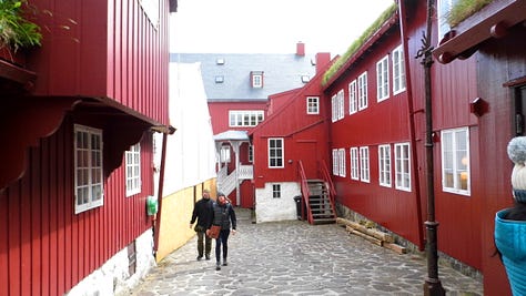  Tórshavn, the capital of the Faroe Islands.