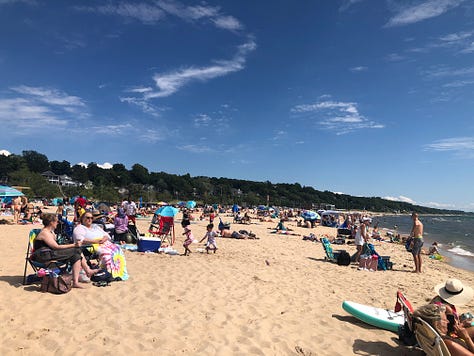 Scenes from Grand Haven and Lake Michigan