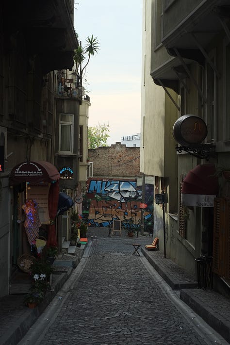 Galata is one of the oldest neighbourhoods of Istanbul located north of the Golden Horn, towards Taksim Square.