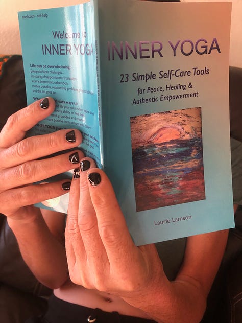 book: INNER YOGA - 23 Simple Self-Care Tools for Peace, Healing and Authentic Empowerment
