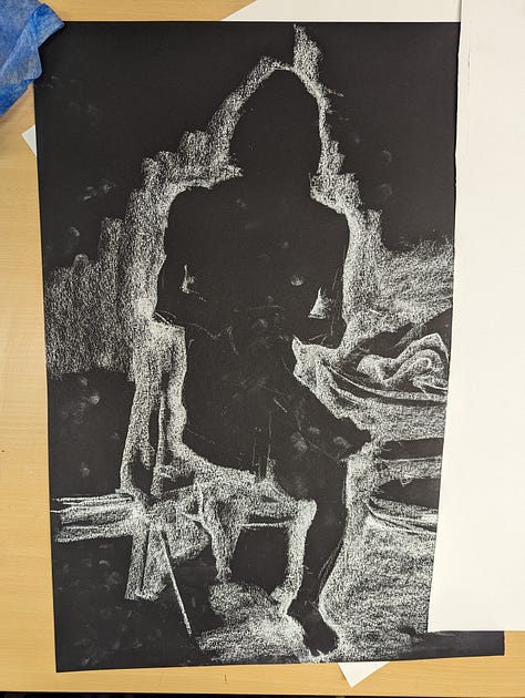 life drawings of male model in wales, aberdare, cardiff