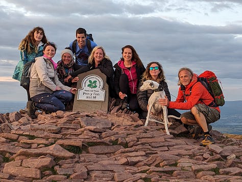 Guided walk up Pen y Fan for summer solstice