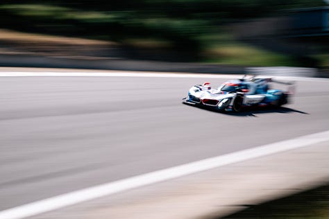 BMW M Team RLL captures pole position ahead of the IMSA Monterey round at Laguna Seca in May 2025. Photos by Walter Fulbright.