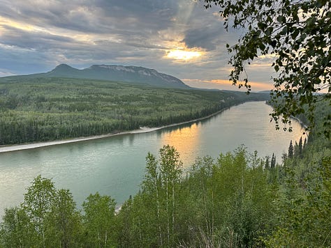 Images of mountain and forest scenes across Canada