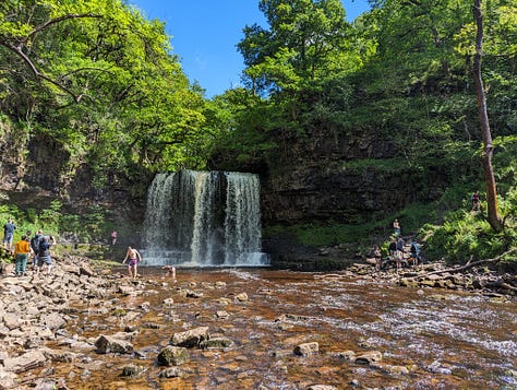 waterfalls of the brecon beacons