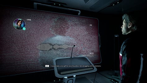 Screenshots of The Alters