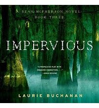 Covers of Indelible, Iconoclast, and Impervious by Laurie Buchanan