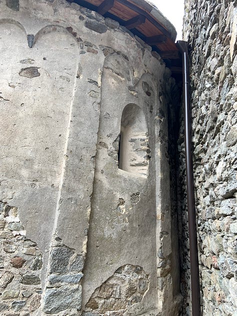 Sparano, Italy. The church (1025) was probably commissioned by Arduino himself to thank god for his victory