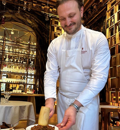 Where to eat in Paris right now for all budgets, from Ducasse's new place to a noodle bar.