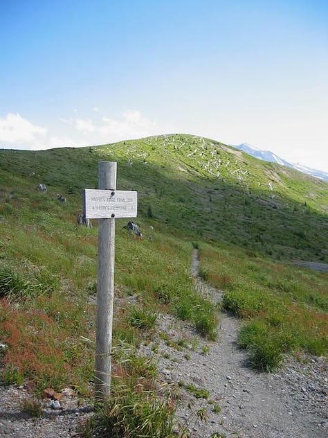 Nine hiking paths