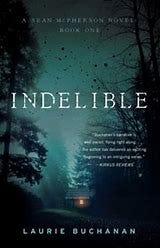 Covers of Indelible, Iconoclast, and Impervious by Laurie Buchanan