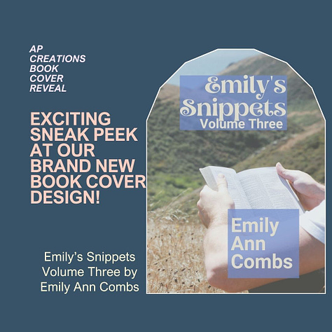 The Rocky Start, Emily's Snippets vol 3, and Daily Prayer Guides vol 5