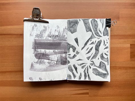 Mixed media botanical art