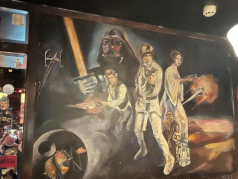 Photos in and outside of Cassidys, Westmoreland Street