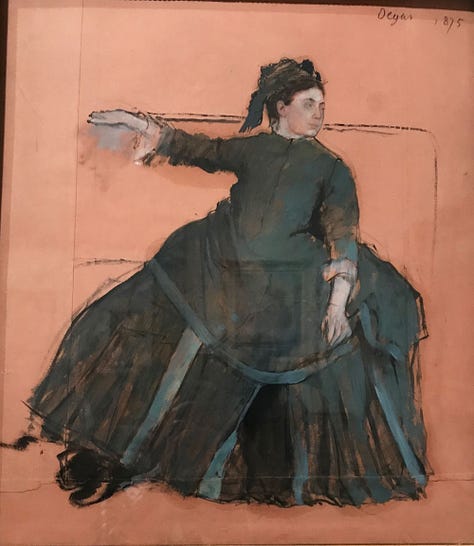 Edgar Degas paintings and drawings at The Met