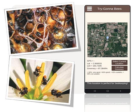 Try-Gonna Bee Apps - Ensuring Food Security through App-Guided Urban Beekeeping