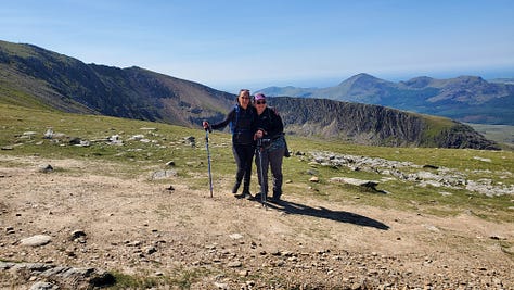 snowdon hike via the rangers path