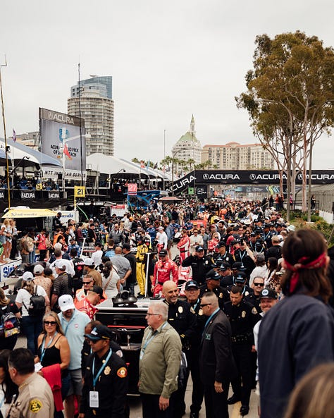 2025 Acura Grand Prix of Long Beach. Photos by Walter Fulbright for Carrara Media and the Race Day newsletter.