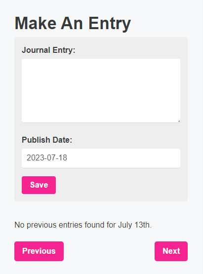 Daily Journal plugin made with AI