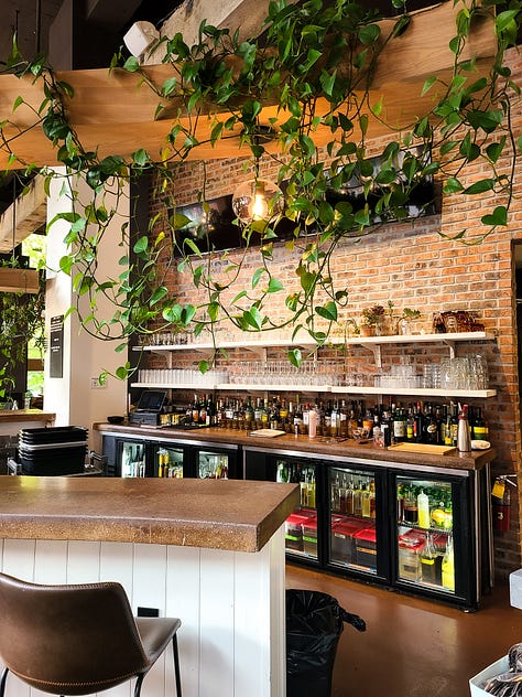Parable Cafe interior vibes and seating options