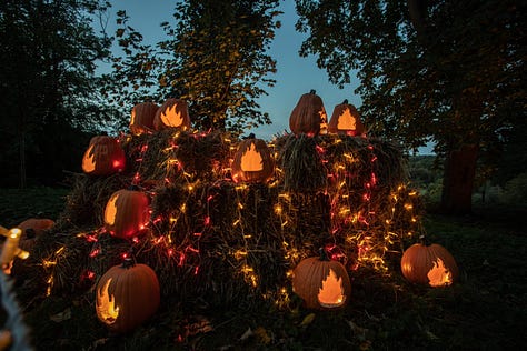 Auckland Castle Pumpkin Trail, Autumn 2024, Halloween