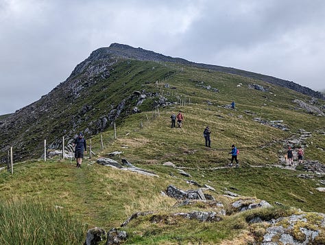 guided walk Snowdon Wales