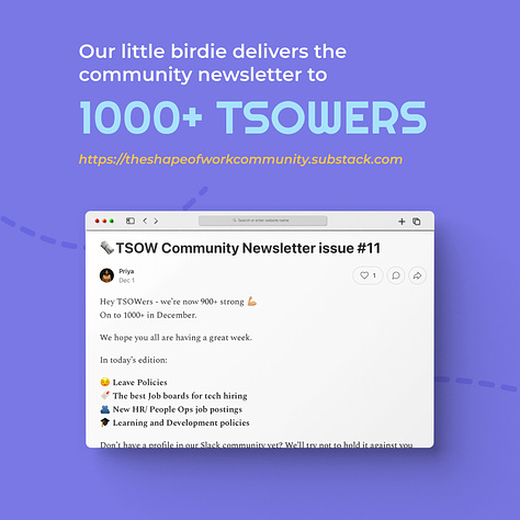 TSOW Community 2022 Wrap