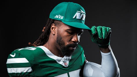 New York Jets reveal their new uniforms. 