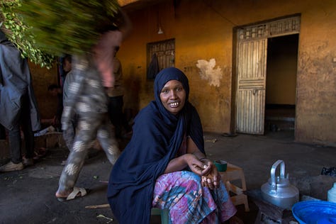 The khat market in Aweday