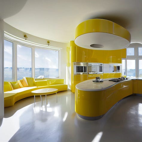 Gallery of joyful kitchens.