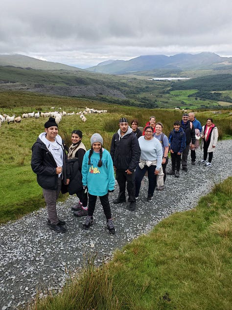 guided walk snowdon north wales