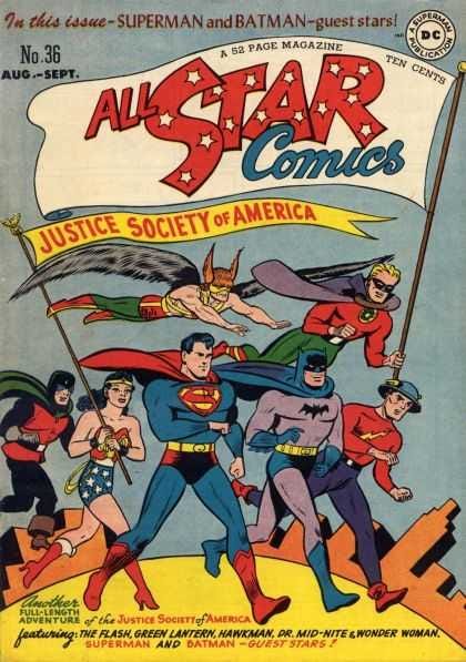Couvertures All-Star Comics