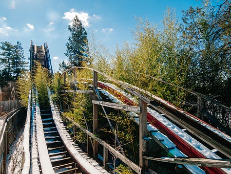 abandoned geauga lake in 2013