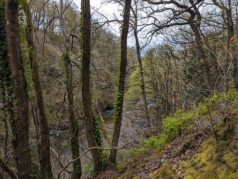 waterfalls in the Brecon Beacons