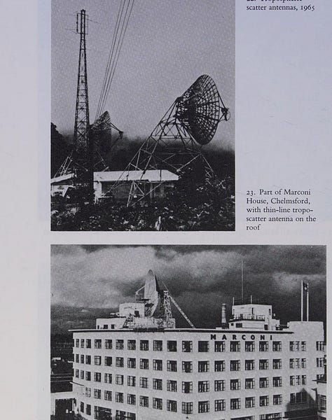 Marconi's antennas