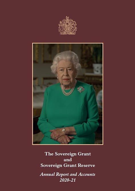 covers of Sovereign Grant reports