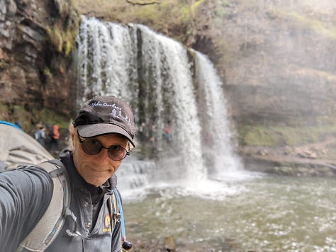 waterfalls walk in the Brecon Beacons