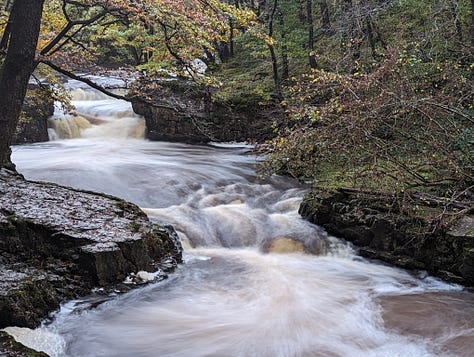 guided waterfall walk brecon beacons