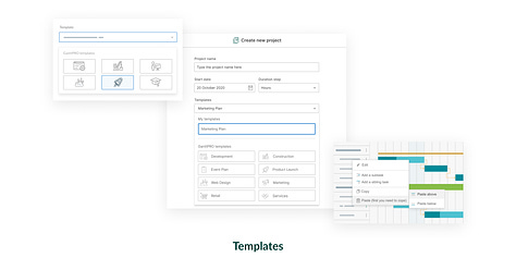 GanttPro screenshot demonstrating features for streamlined project planning, including task scheduling, resource allocation, and progress tracking.